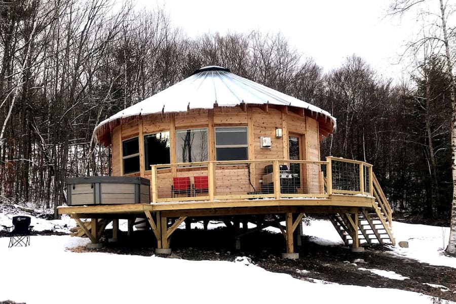 Appleton Retreat Yurts in Maine