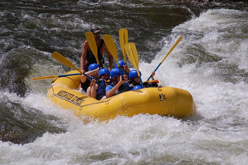 Rafting in Toccoa