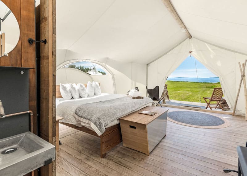 Under Canvas Acadia National Park Glamping
