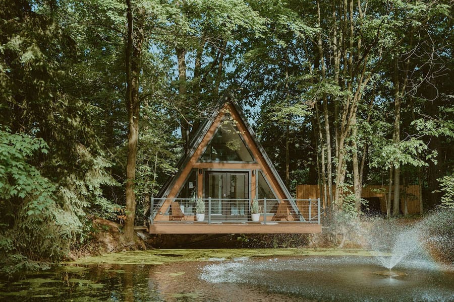 Forest Lane A-Frame Romantic Cabin