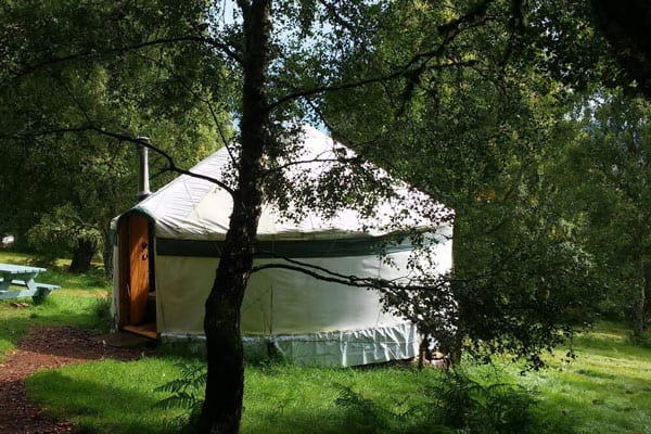 Aspen Yurt in Scotland