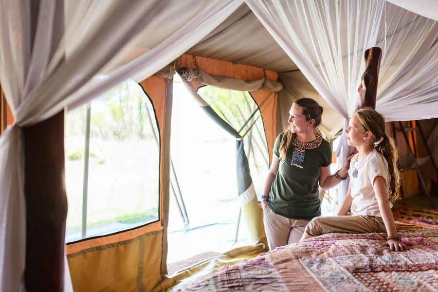 Safari Tent for Backyard Glamping