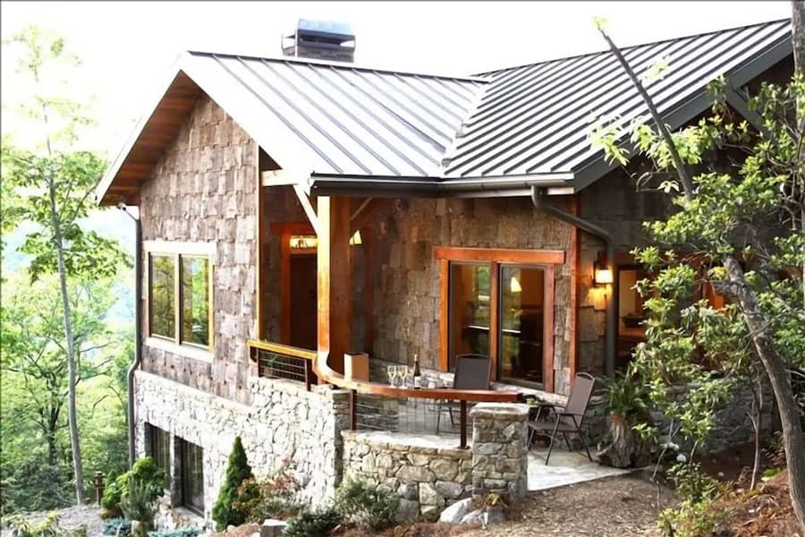 Luxury Post and Beam Cabin in Asheville NC