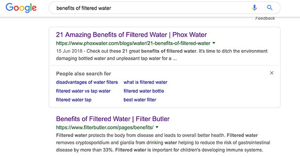 Benefits of Filtered Water Google Search