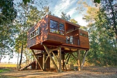 Coldwater Gardens Glamping in Florida treehouse