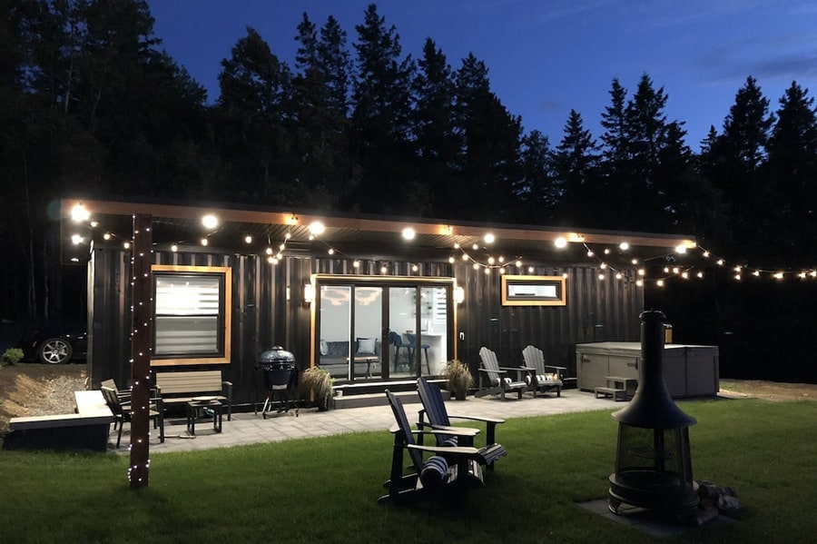 Shipping Container Glamping New Brunswick Retreat