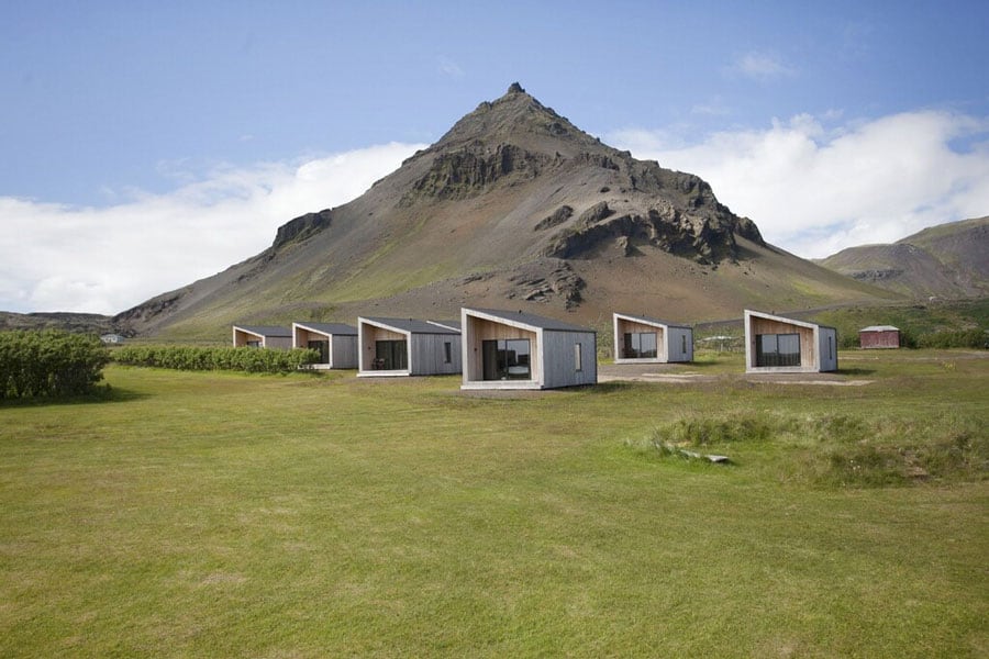 Iceland Glamping Cottage in Arnarstapi