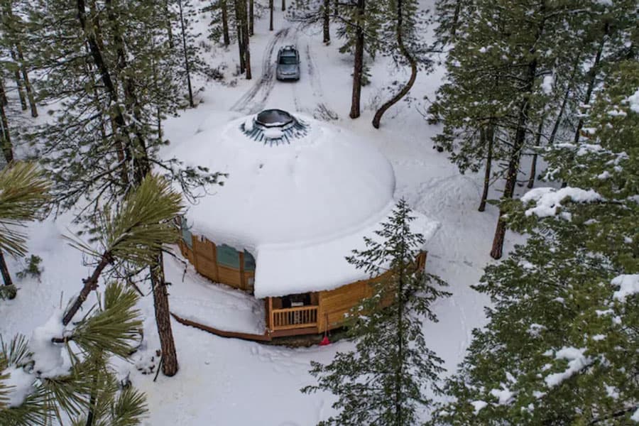 Cozy Winthrop Yurt
