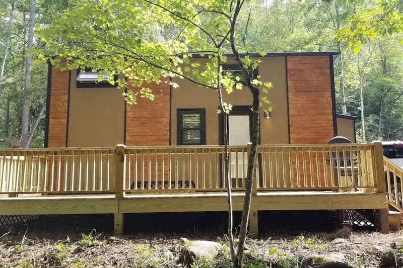Creekside Tiny House in Bryson City