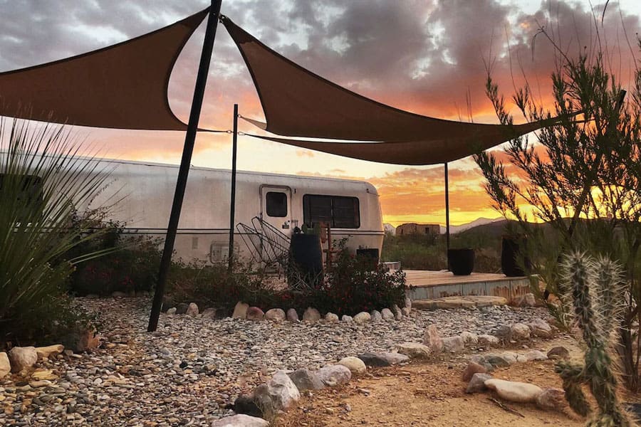 Glamping Big Bend at Desert Pearl In Ghost Town