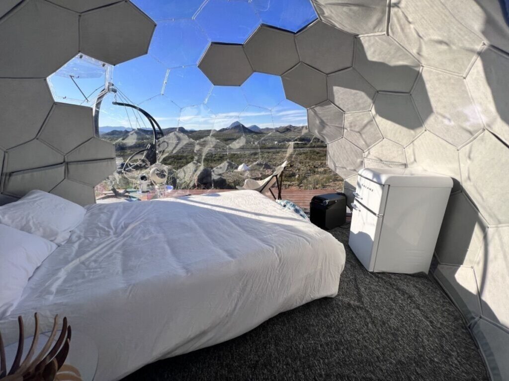 Big Bend Glamping in the Space Pod