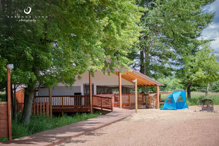 Edenwood Ranch Glamping in Wisconsin Tents