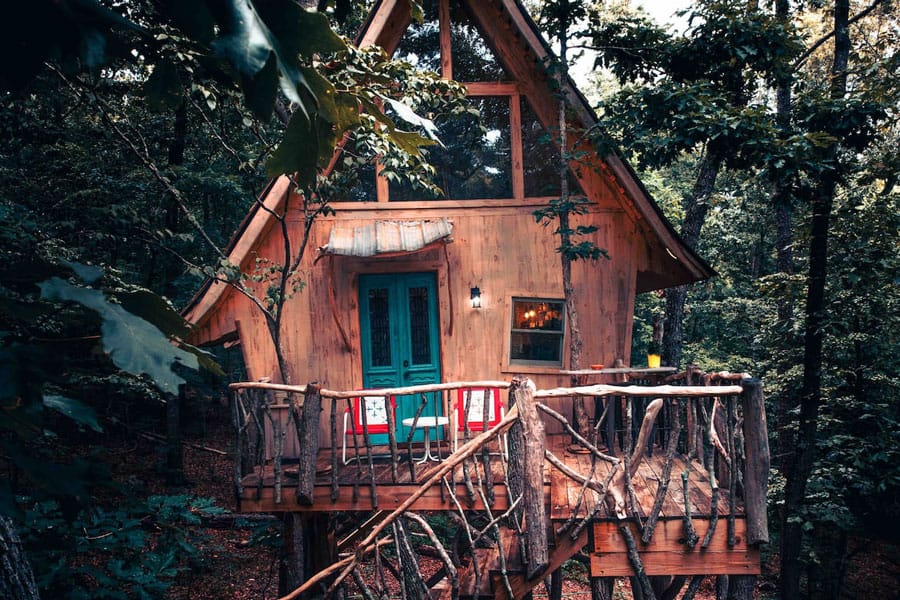 Bed+Bough Enchanting Treehouse Glamping in Georgia