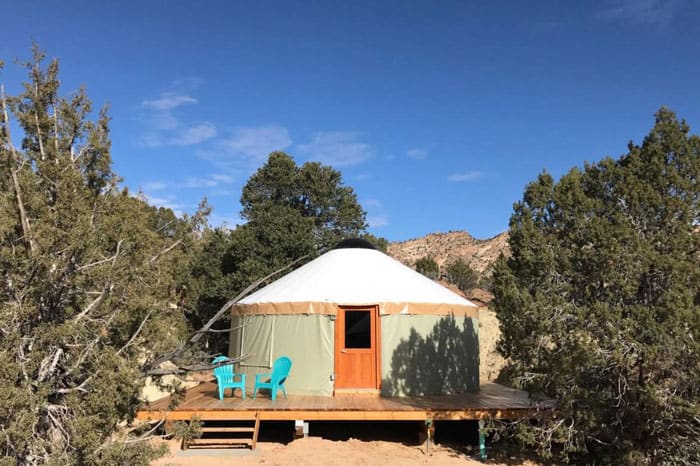Escalante Yurts in Utah