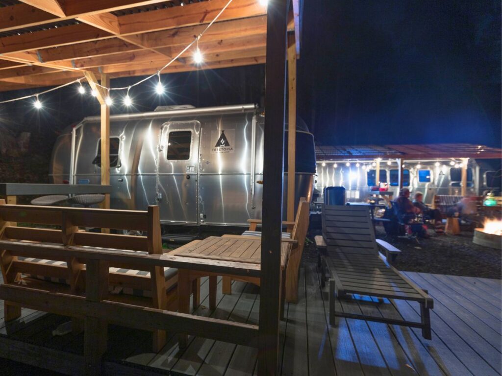 The Airstream Hotel at Treetopia Campground