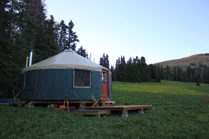 Talking Mountain Utah Yurts