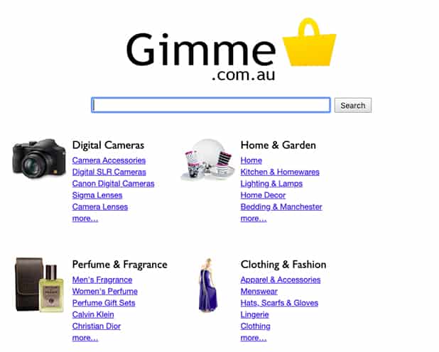 Gimme Comparison Shopping Engine