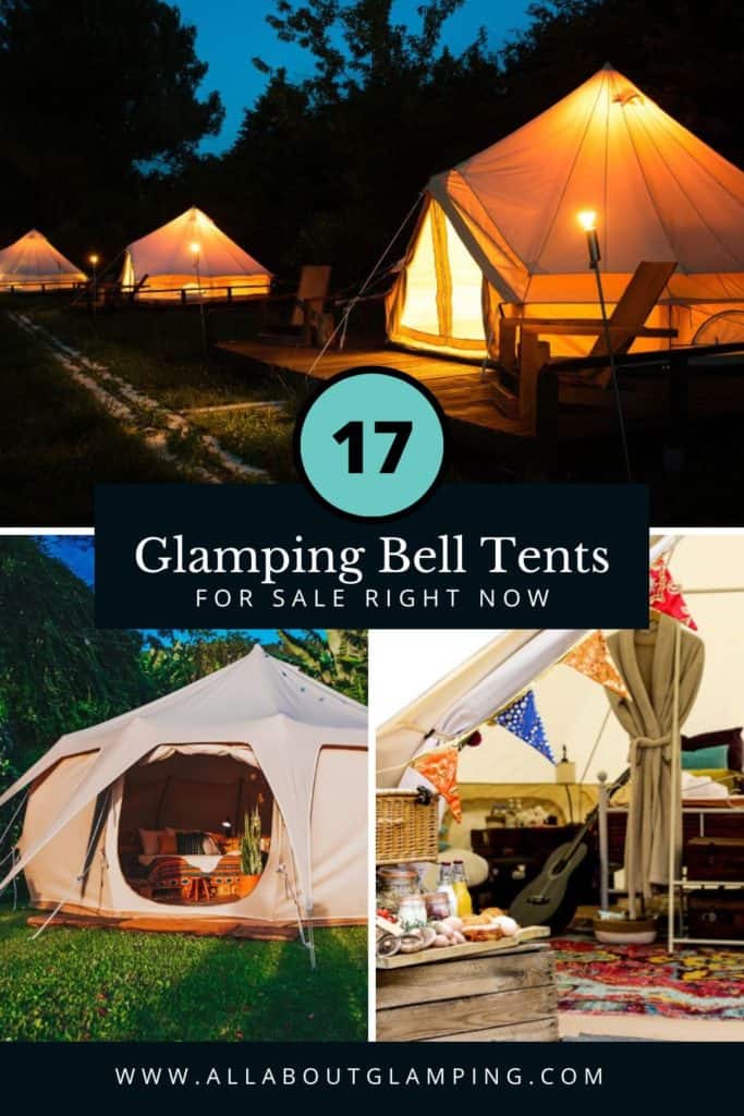 Glamping Bell Tents for Sale Pin