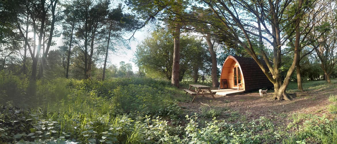 Suffolk Glamping West Stow Pods