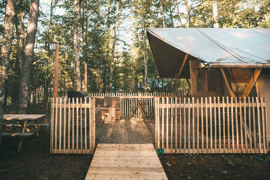 Huttopia Southern Maine Glamping Resort