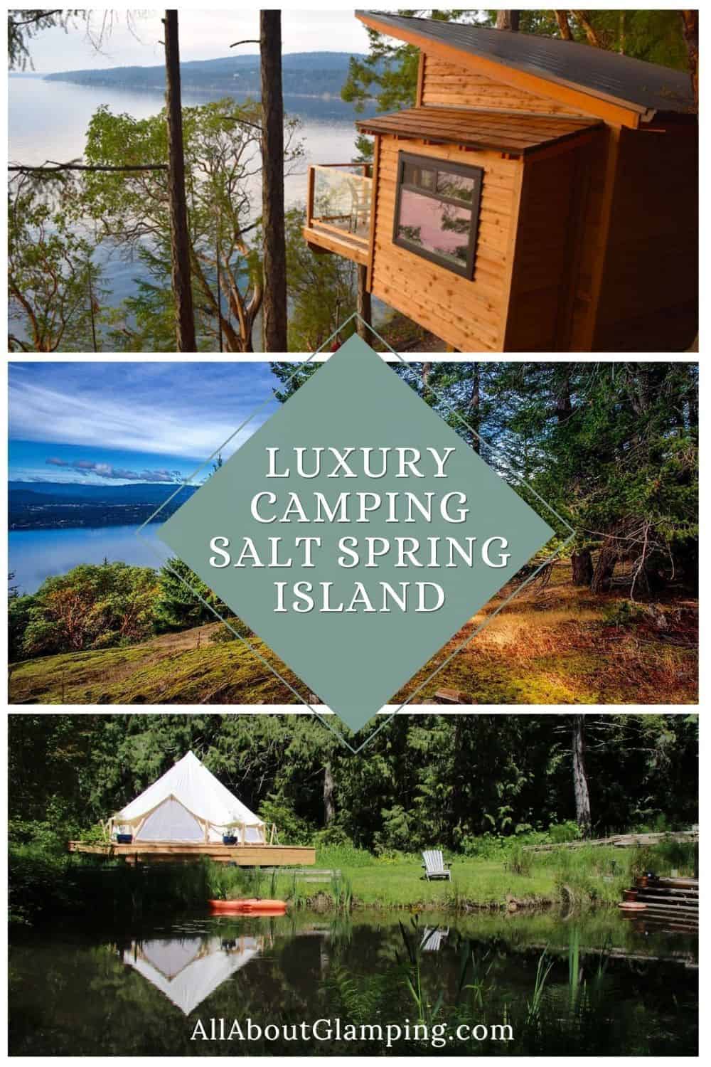 Luxury Camping Salt Spring Island