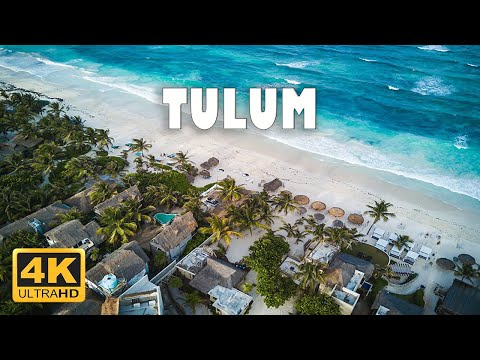 Tulum, Mexico 🇲🇽 | 4K Drone Footage