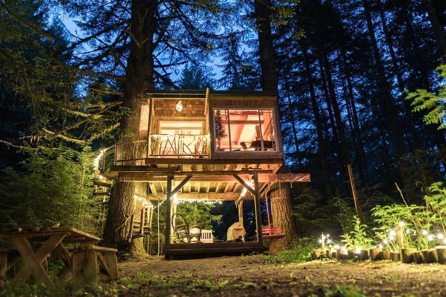 The Magical Treehouse Rental in Oregon