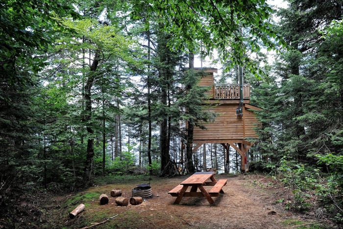Mont-Tremblant Treehouse Glamping Quebec