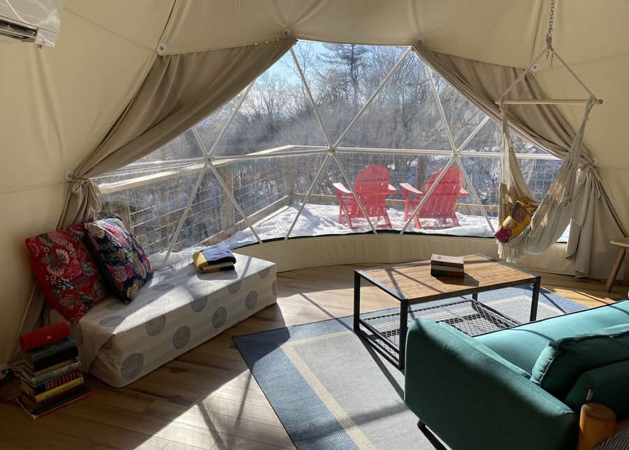 Cozy Dome Glamping in Upstate New York