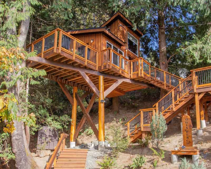 Owl’s Perch Treehouse in BC