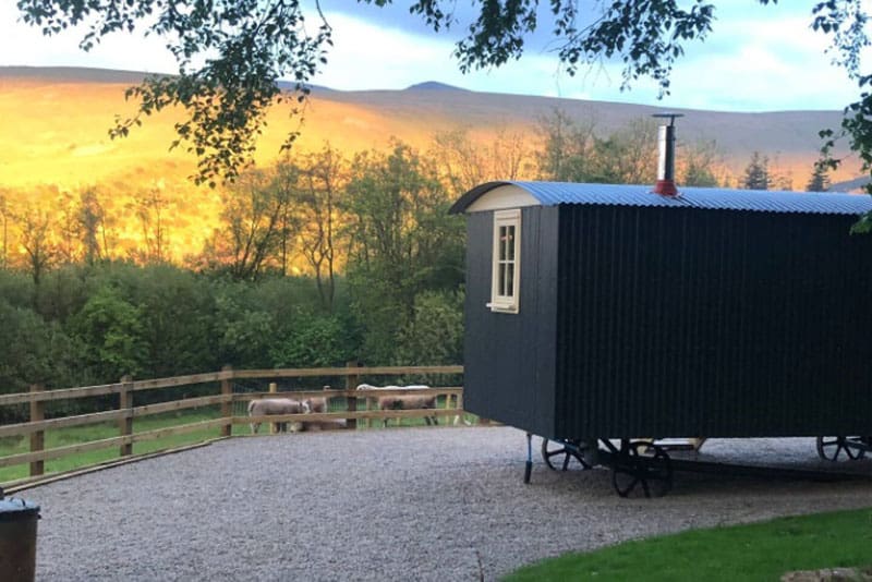 Pen Y fam hut for glamping brecon beacons