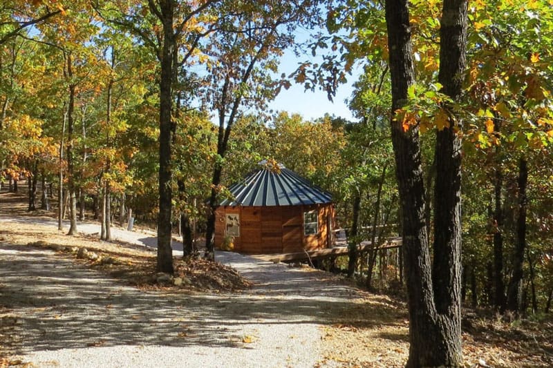 Eureka Yurts in Arkansas