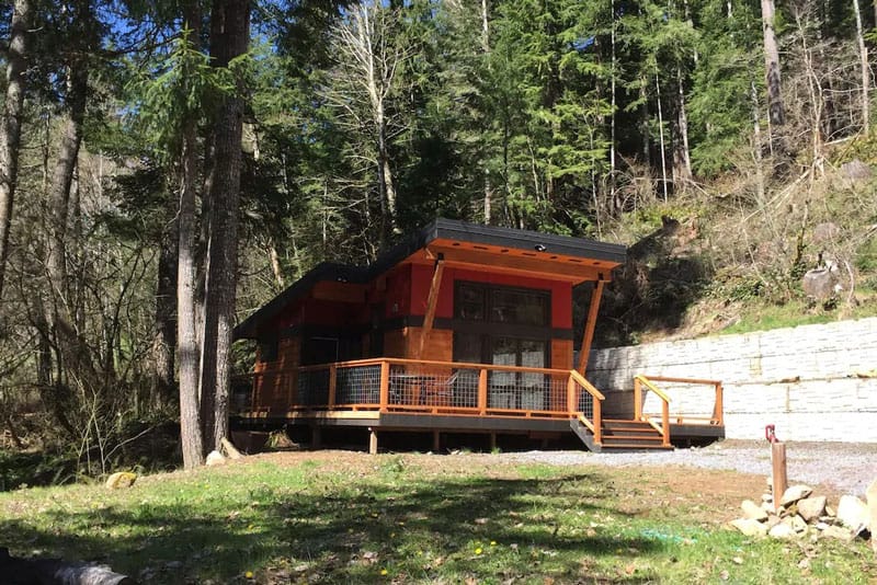 Washington State Tiny Home Mt. Rainier Cabin
