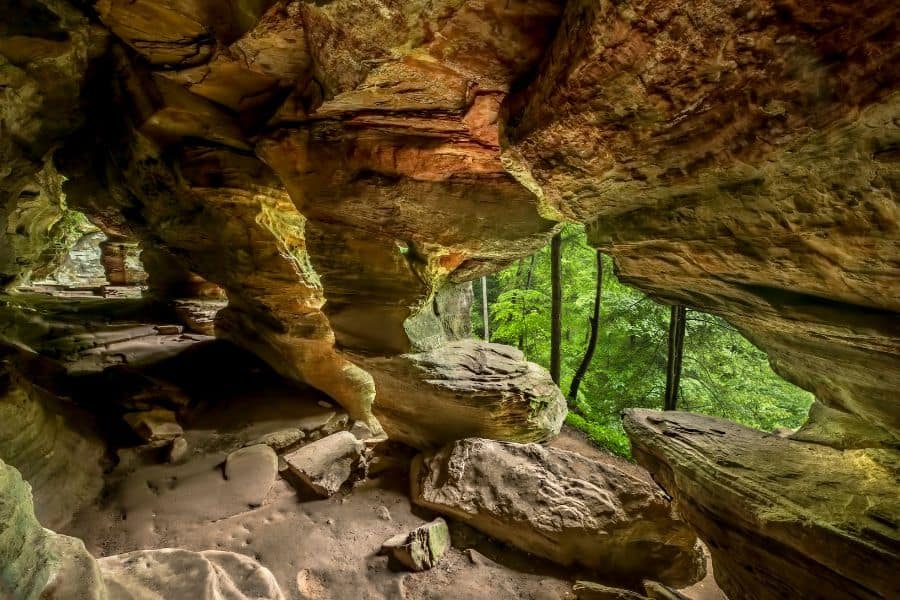 Rock House in Hocking Hills
