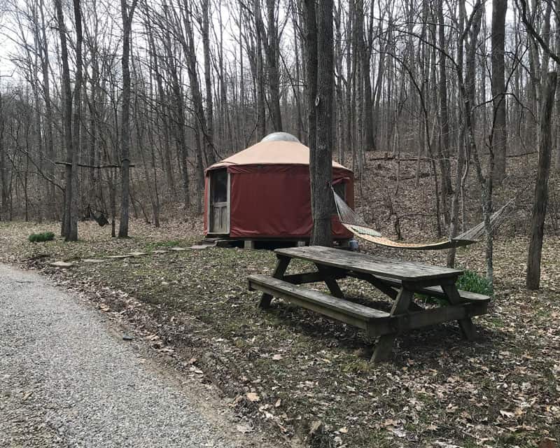 Salt Creek Retreat Ohio Yurt
