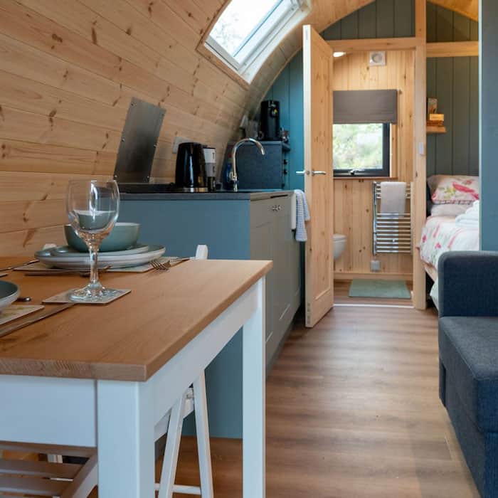 The Shearing Shed Lake District Camping Pod with Hot tub 