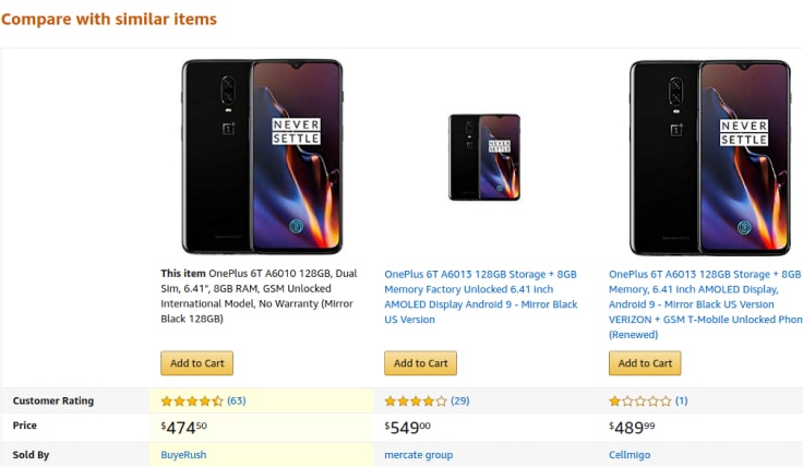 Amazon Ecommerce Upsell