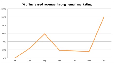 Southern Fin Email Marketing Result