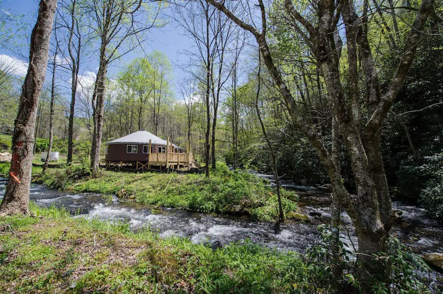 Spring Ridge Asheville Yurt