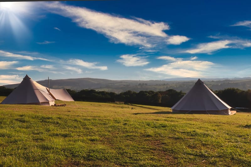Deerstone Bell Tent Yorkshire Glamping