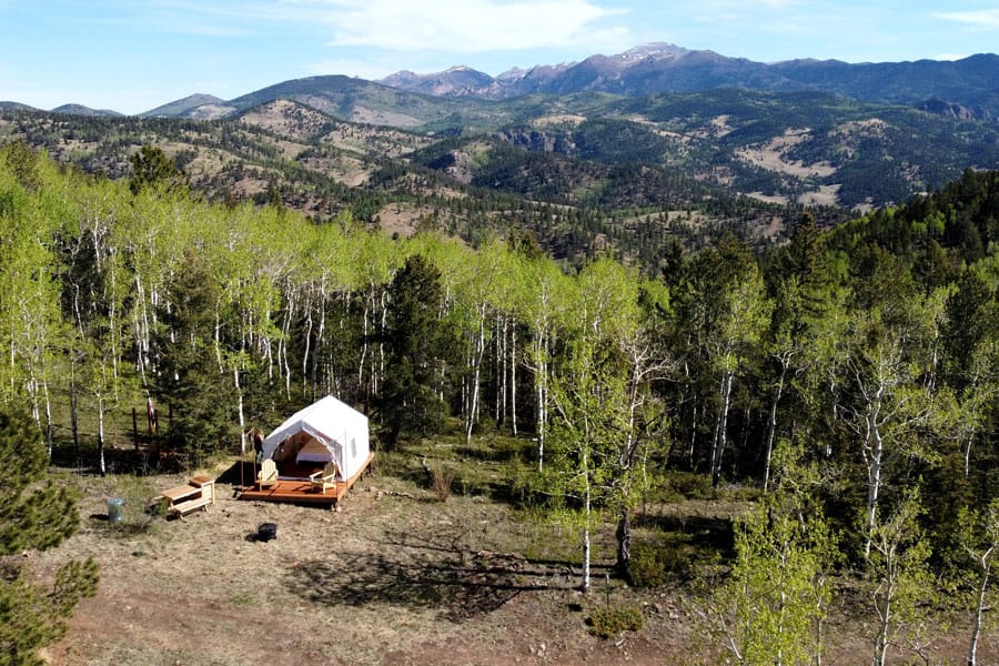 Tentrr 100 Mile Overlook Glamping Colorado