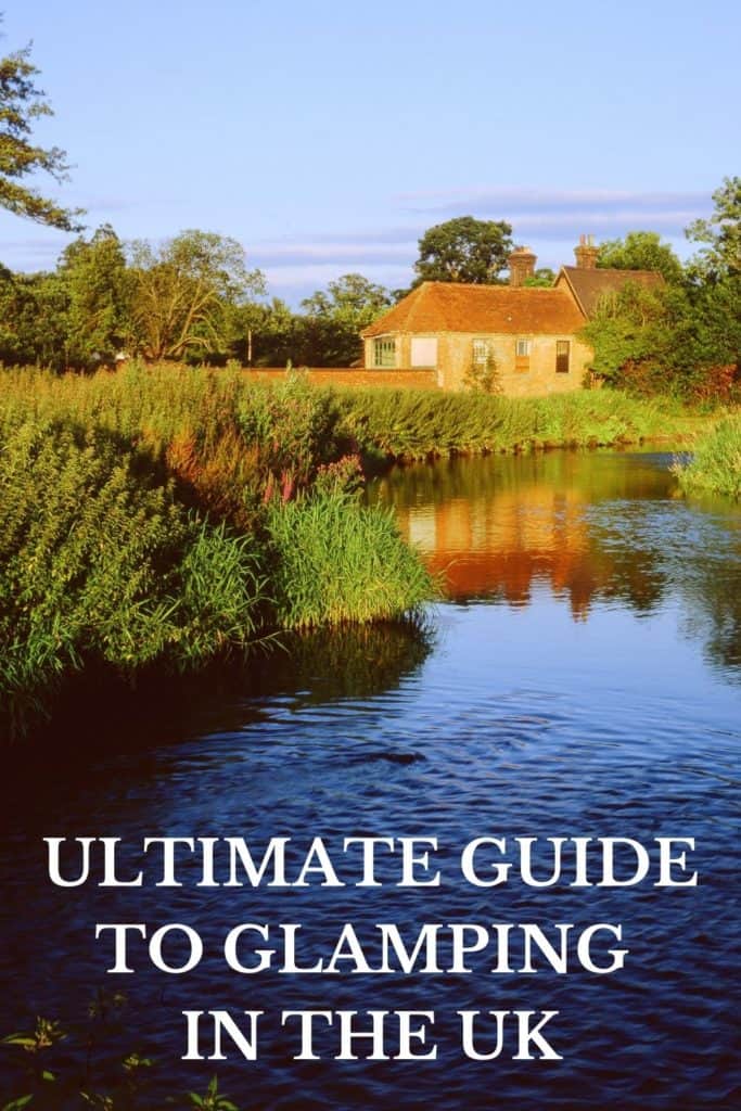 Glamping in UK is a popular holiday. This UK glamping guide gives an overview of the best areas for posh camping in England, Wales & Scotland. #glampinguk #glampingengland #glampingscotland #glampingwales