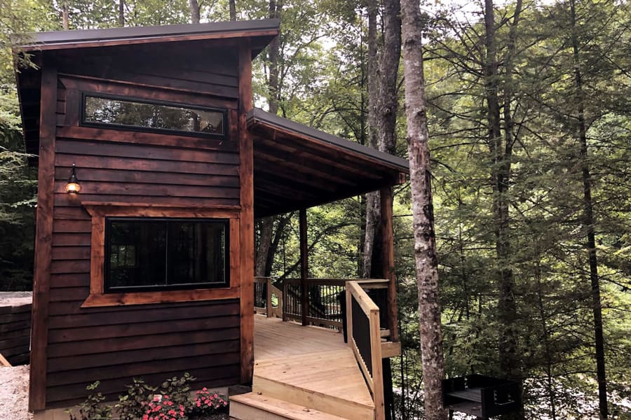 Theodore Tiny Airbnb Red Red River Gorge Cabin