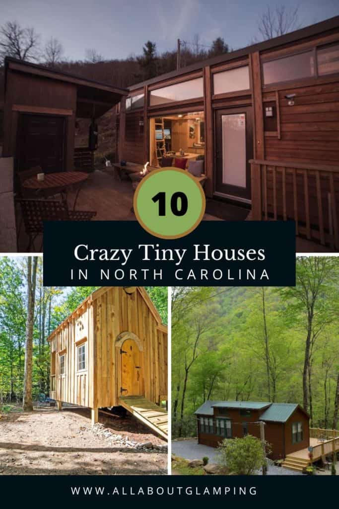 10 Tiny Houses in North Carolina Pin