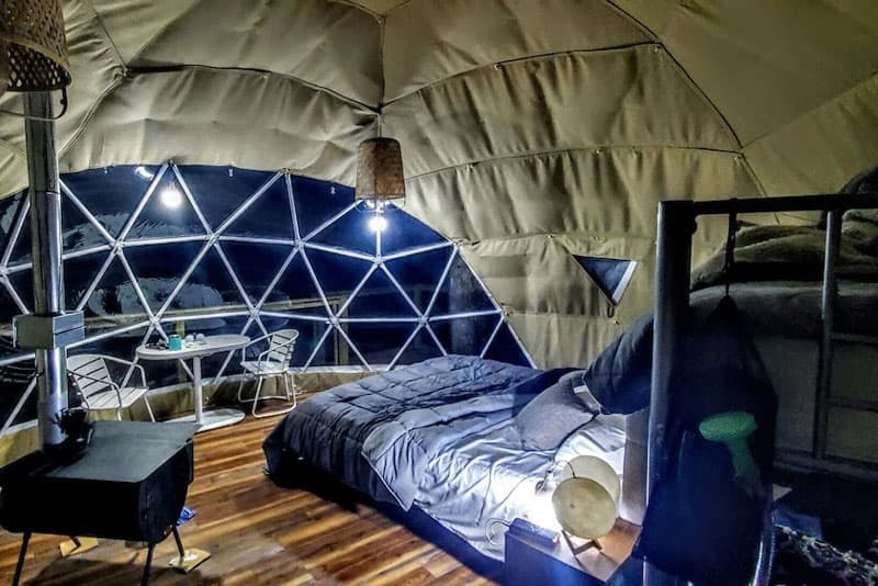 NC Glamping Treehouse Dome