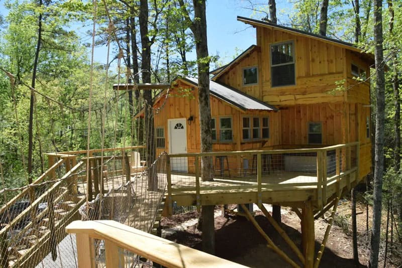 Luxury Pigeon Forge Treehouse Rental by The Treehouse Guys