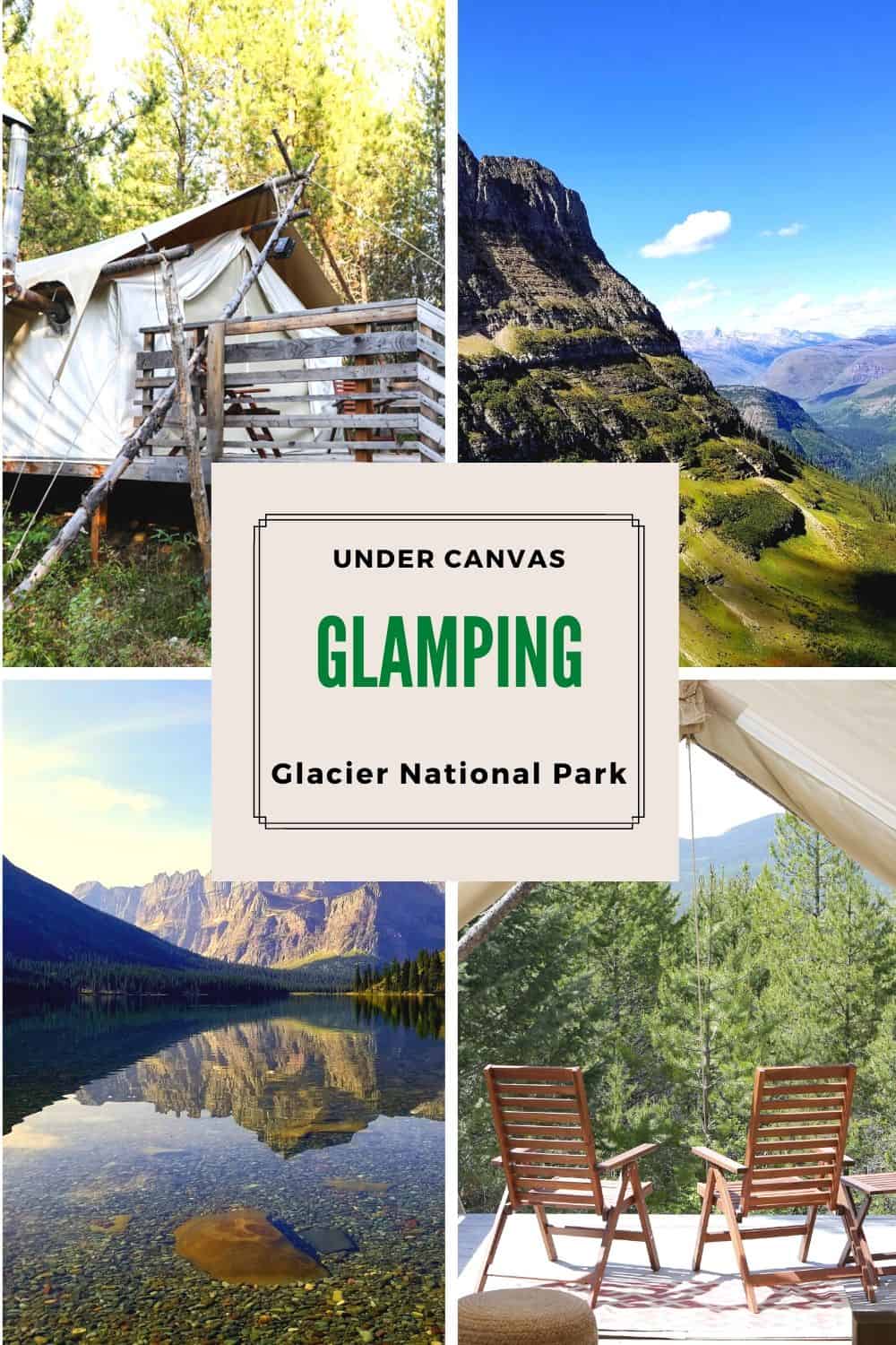 Looking for a unique home base for your Glacier National Park adventure? Book a stay at Under Canvas Glamping Glacier National Park
