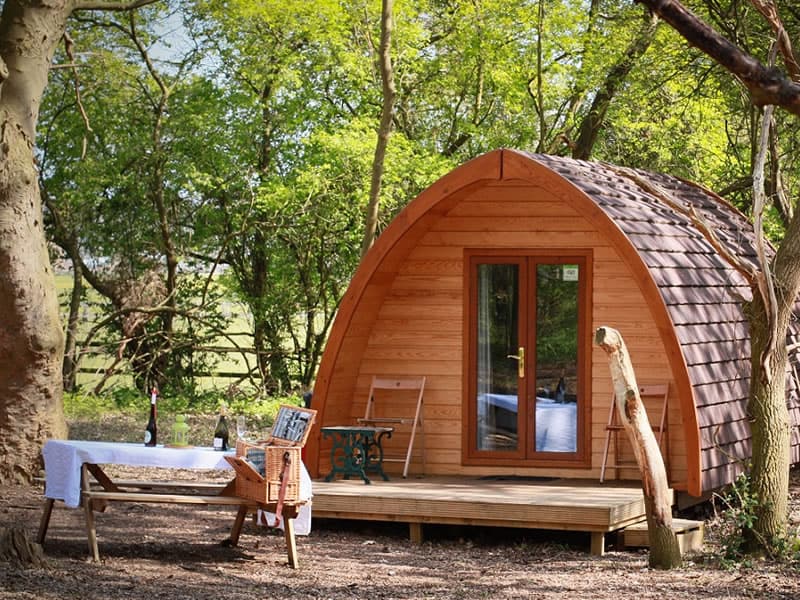 Suffolk Glamping West Stow Pods Megapod