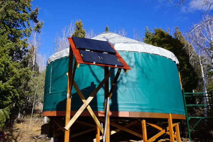 Perfect Winter Yurt