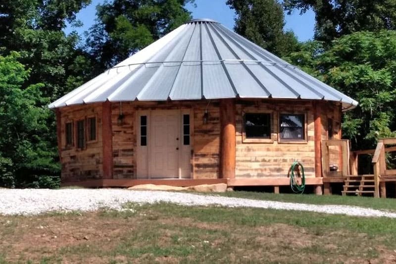 Highlander Rustic Yurt in West Virginia